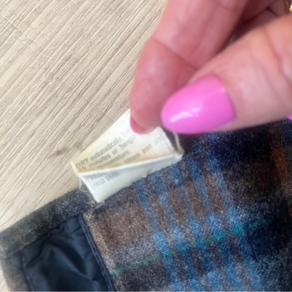 VTG PENDLETON Men XL High Grade Western Wear CANYON Shirt Virgin Wool Snap Front - Picture 11 of 16